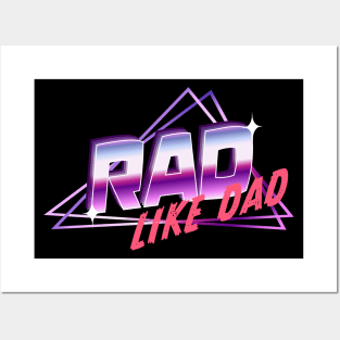 Rad Like Dad Retro Vintage Posters and Art